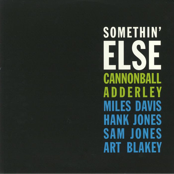 Cannonball Adderley - Somethin' Else